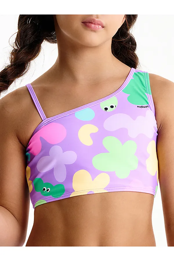 Купальный костюм для девочек PELICAN, лаванда - фото 2