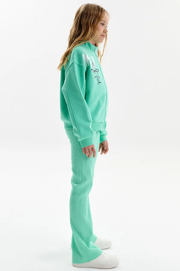 Брюки для девочек PELICAN, ментол - фото 2