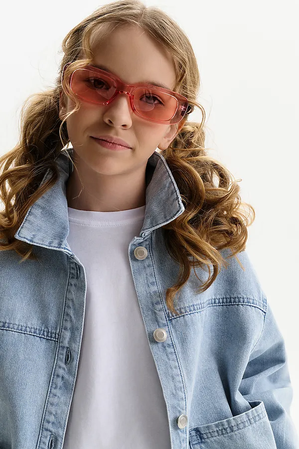 Куртка для девочек PELICAN, голубой - фото 2