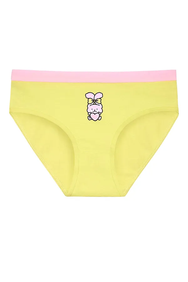 Набор трусов для девочек PELICAN, светло-молочный/розовый/яблочный - фото 2