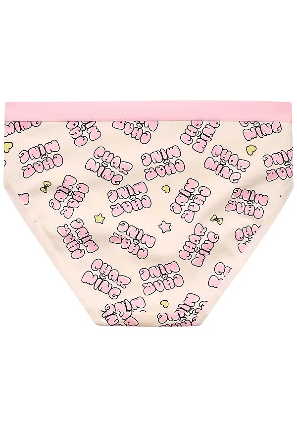 Набор трусов для девочек PELICAN, светло-молочный/розовый/яблочный - фото 2