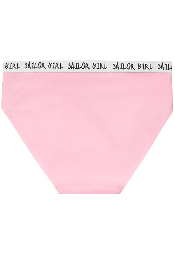 Набор трусов для девочек PELICAN, светло-розовый/ментол/белый - фото 2