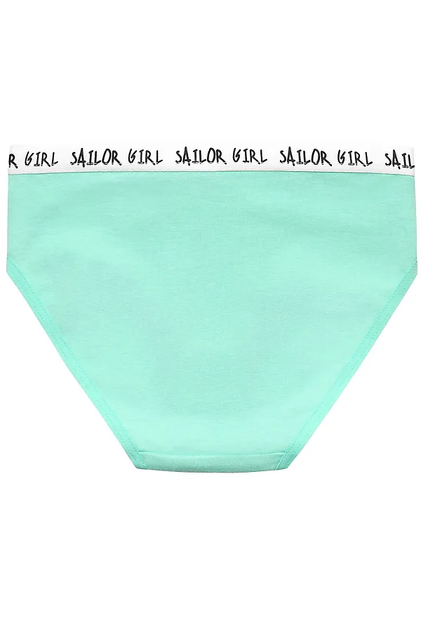 Набор трусов для девочек PELICAN, светло-розовый/ментол/белый - фото 2