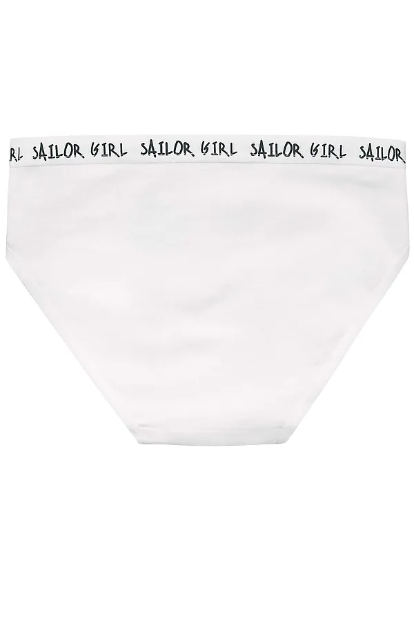 Набор трусов для девочек PELICAN, светло-розовый/ментол/белый - фото 2