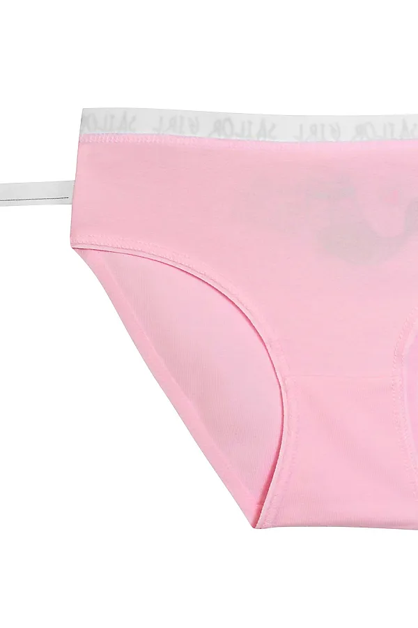 Набор трусов для девочек PELICAN, светло-розовый/ментол/белый - фото 2