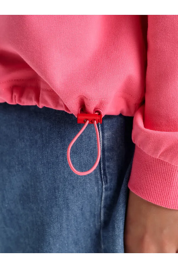 Толстовка для девочек PELICAN, розовый - фото 2