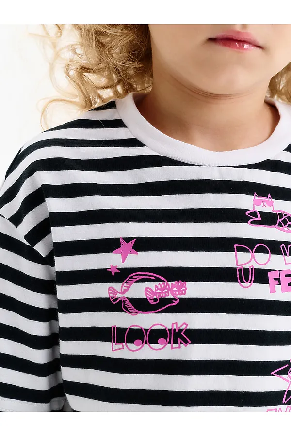 Футболка для девочек PELICAN, белый - фото 2