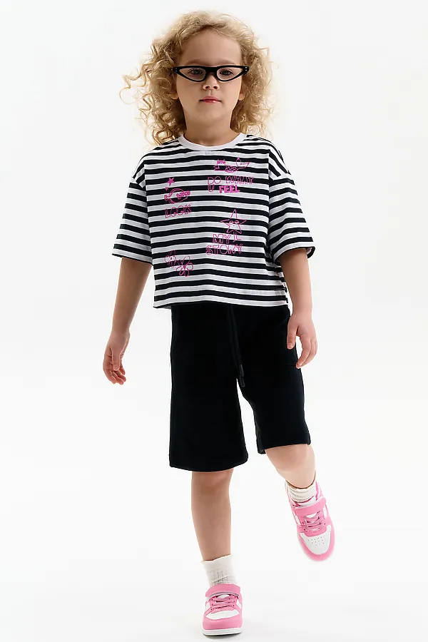 Футболка для девочек PELICAN, белый - фото 2