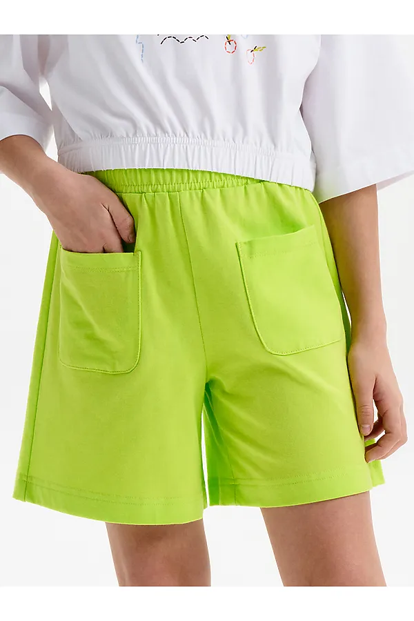 Шорты для девочек PELICAN, кислотный - фото 2
