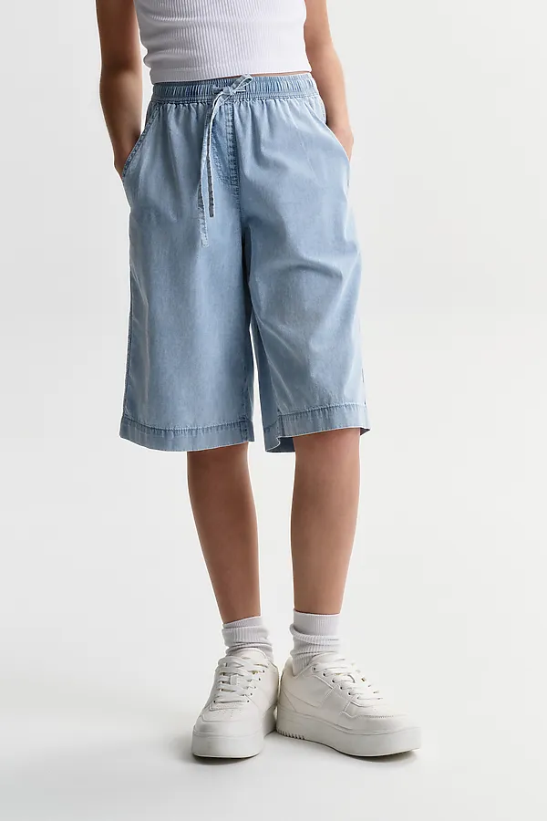 Шорты для девочек PELICAN, голубой - фото 2