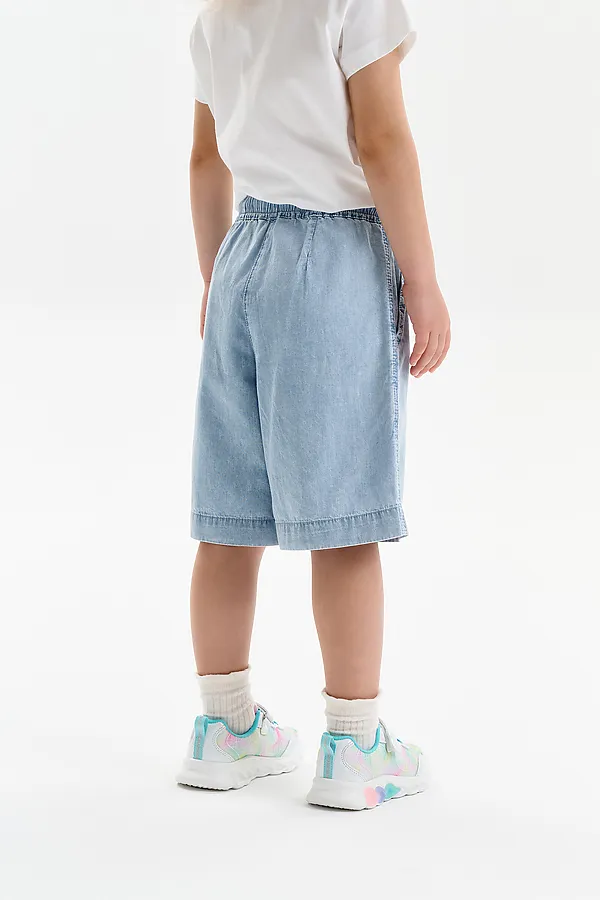 Шорты для девочек PELICAN, голубой - фото 2