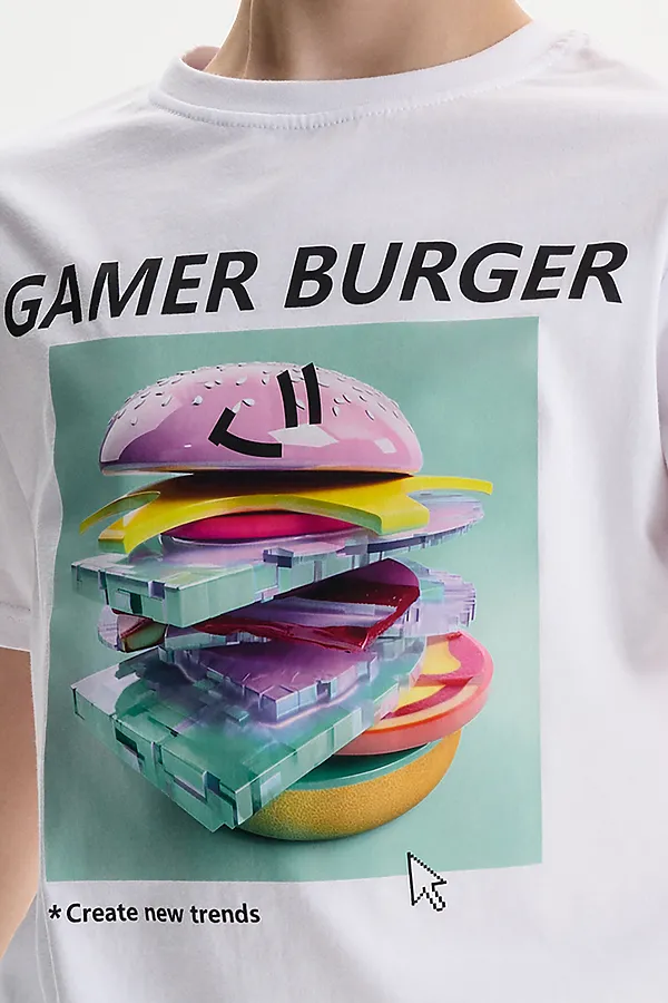 Футболка для детей PELICAN, белый - фото 2