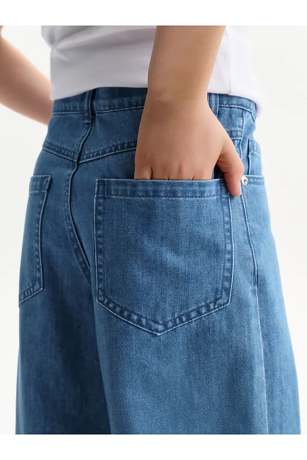 Брюки для мальчиков PELICAN, джинс - фото 2