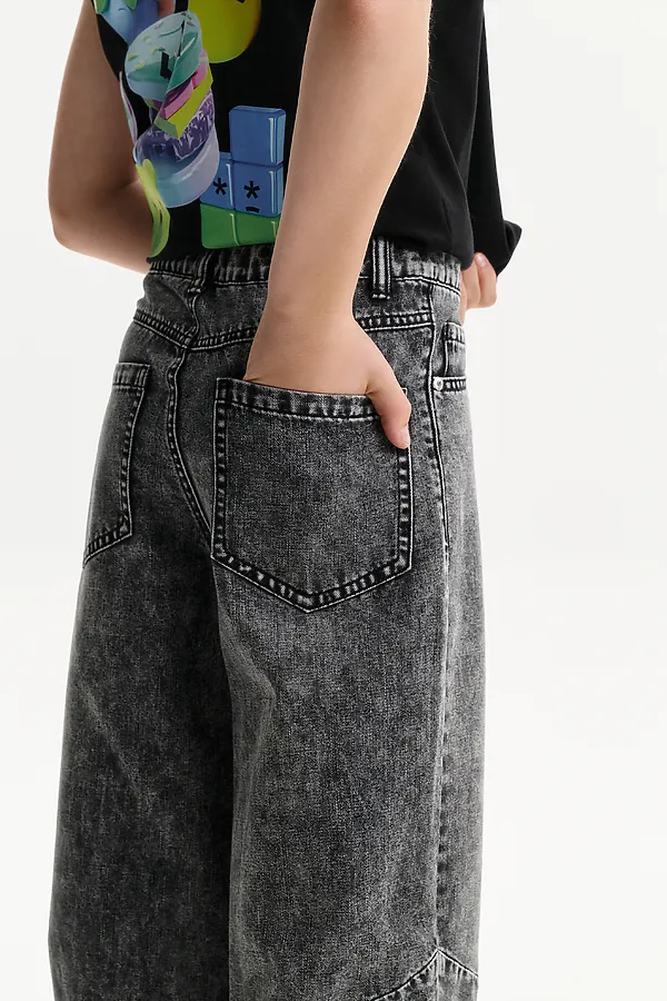 Брюки для мальчиков PELICAN, графит - фото 2