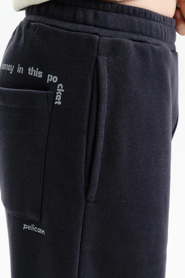 Брюки для мальчиков PELICAN, черный - фото 2