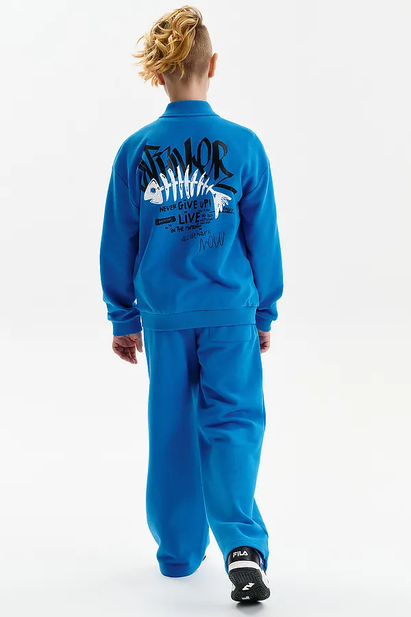 Брюки для мальчиков PELICAN, лазурный - фото 2