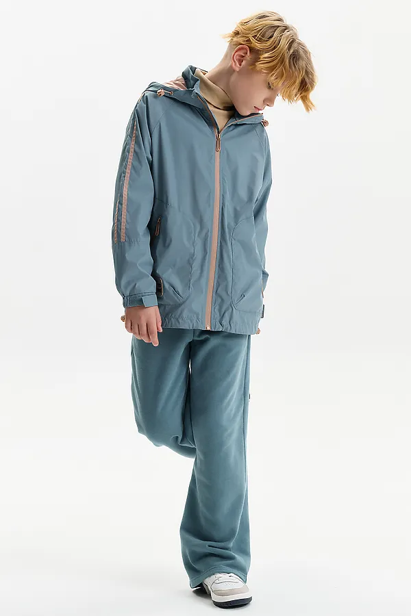 Ветровка для мальчиков PELICAN, джинс - фото 2