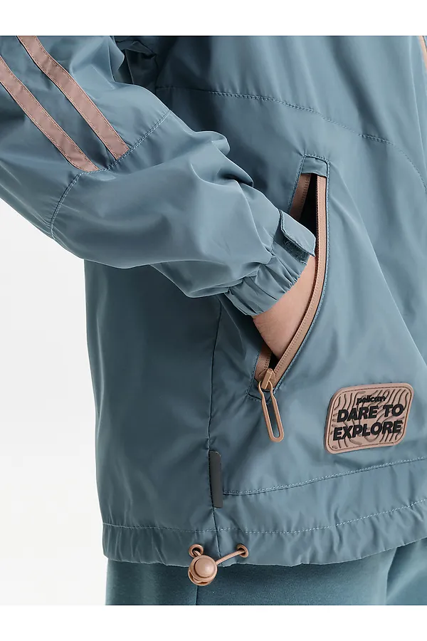 Ветровка для мальчиков PELICAN, джинс - фото 2