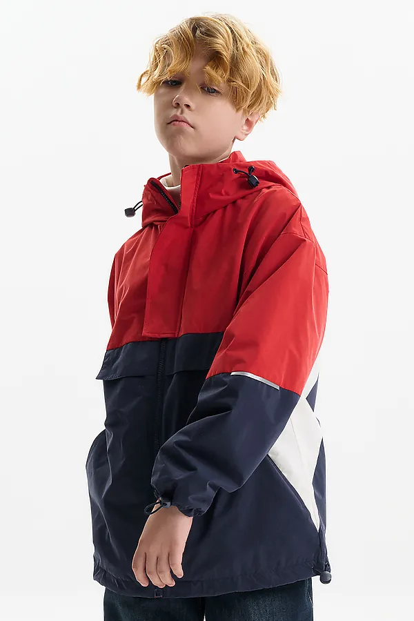Ветровка для мальчиков PELICAN, красный - фото 2