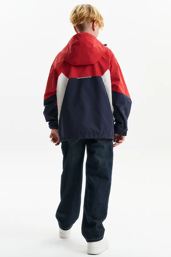 Ветровка для мальчиков PELICAN, красный - фото 2