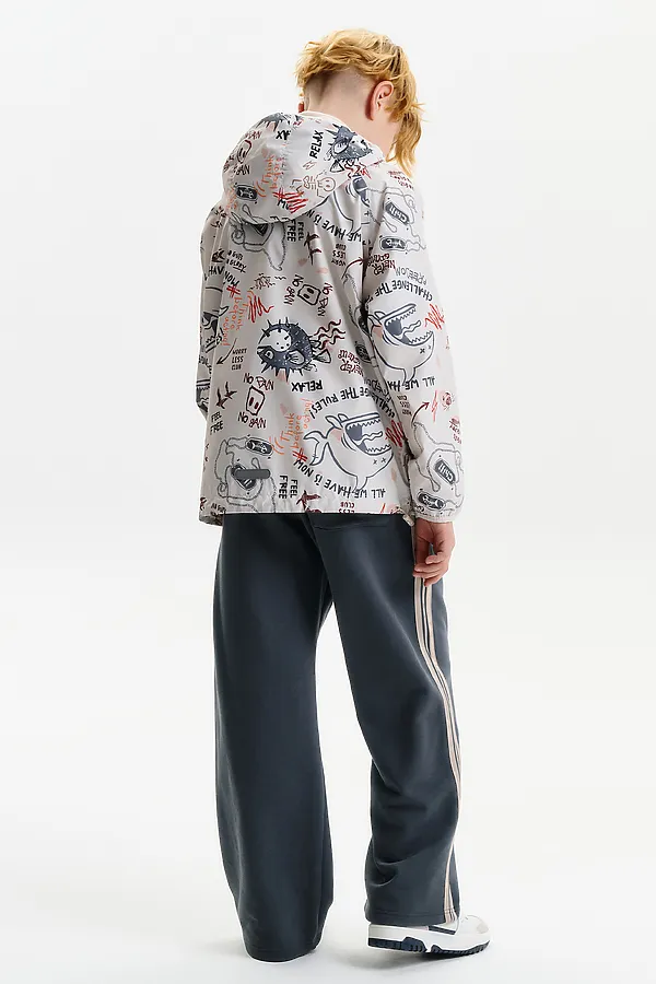 Ветровка для мальчиков PELICAN, молочный - фото 2