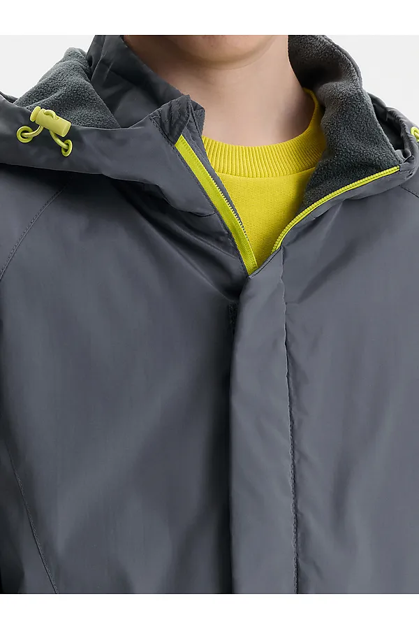 Ветровка для мальчиков PELICAN, серый - фото 2