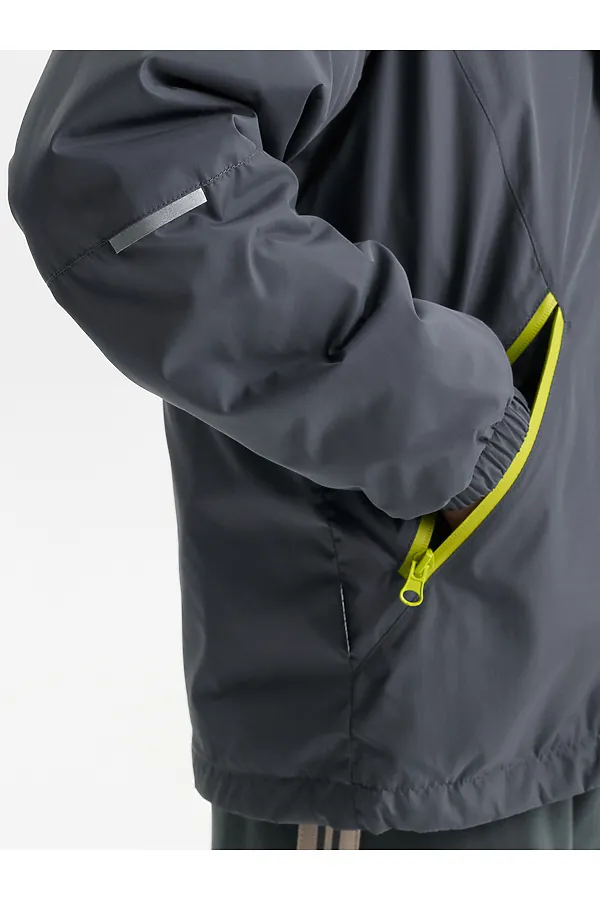 Ветровка для мальчиков PELICAN, серый - фото 2