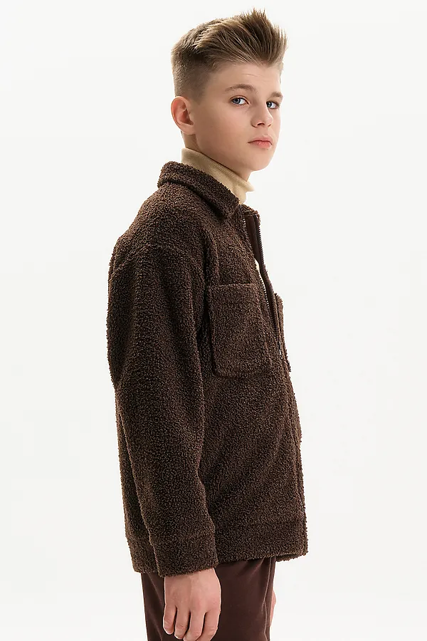 Куртка для мальчиков PELICAN, шоколадный - фото 2