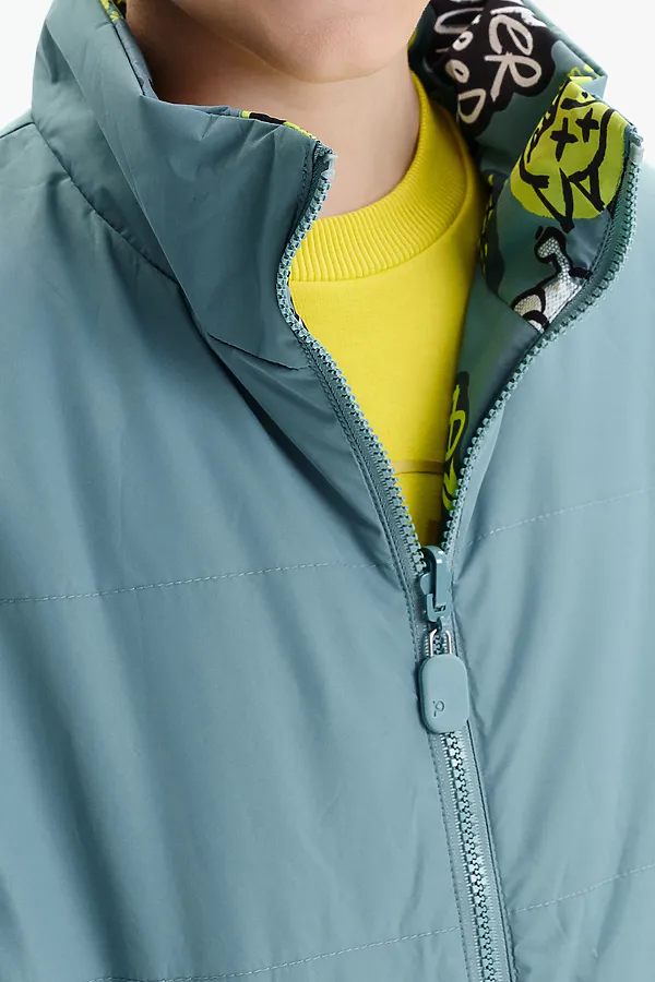 Жилет для мальчиков PELICAN, джинс - фото 2