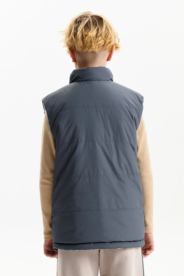 Жилет для мальчиков PELICAN, серый - фото 2