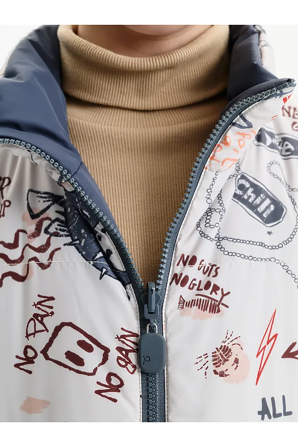 Жилет для мальчиков PELICAN, серый - фото 2