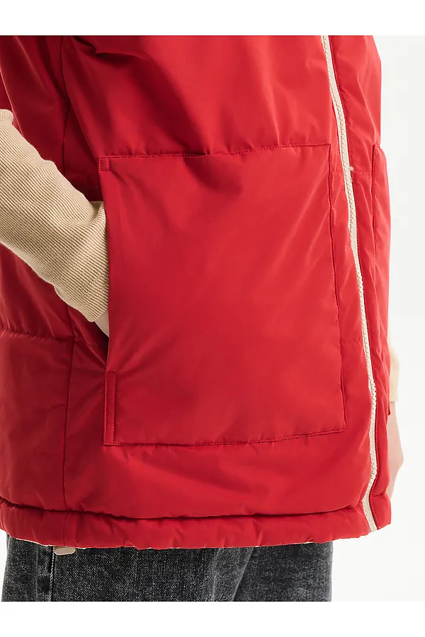 Жилет для мальчиков PELICAN, красный - фото 2