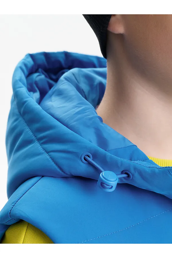 Жилет для мальчиков PELICAN, лазурный - фото 2