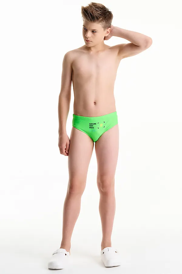 Плавки для мальчиков PELICAN, салатовый - фото 2