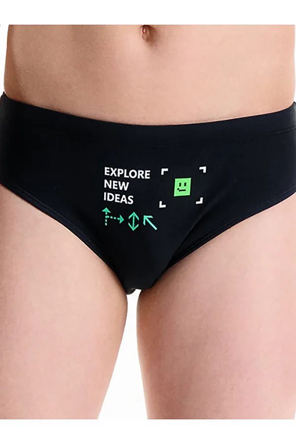 Плавки для мальчиков PELICAN, черный - фото 2