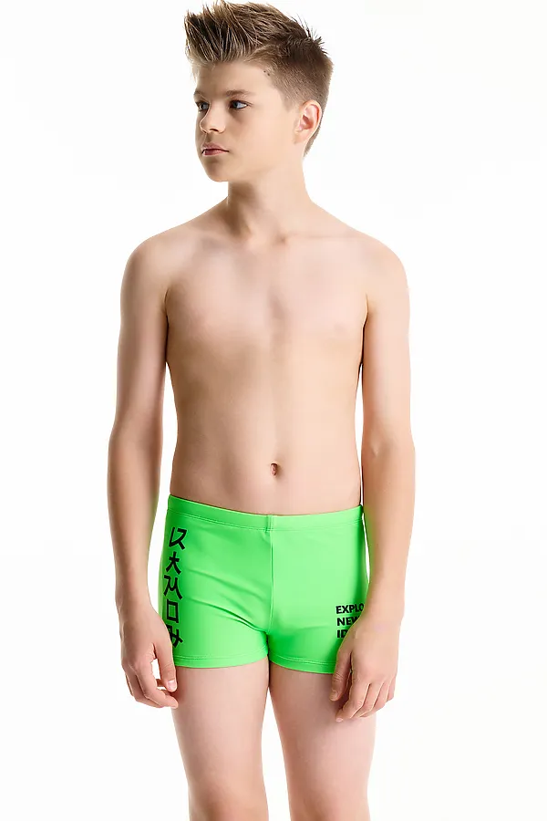 Плавки для мальчиков PELICAN, салатовый - фото 2