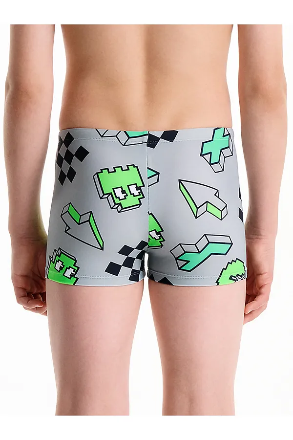 Плавки для мальчиков PELICAN, серый - фото 2