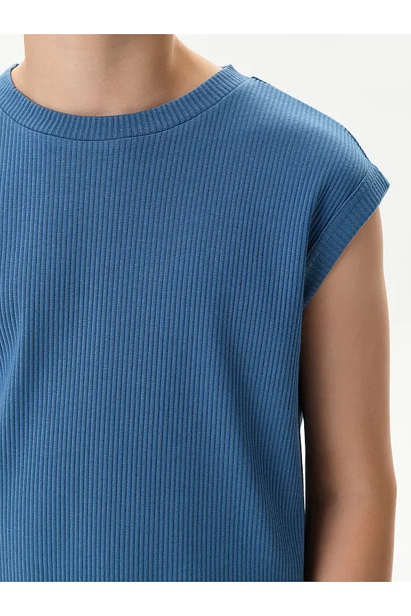 Майка для мальчиков PELICAN, джинс - фото 2