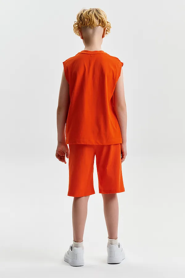 Майка для мальчиков PELICAN, красный - фото 2