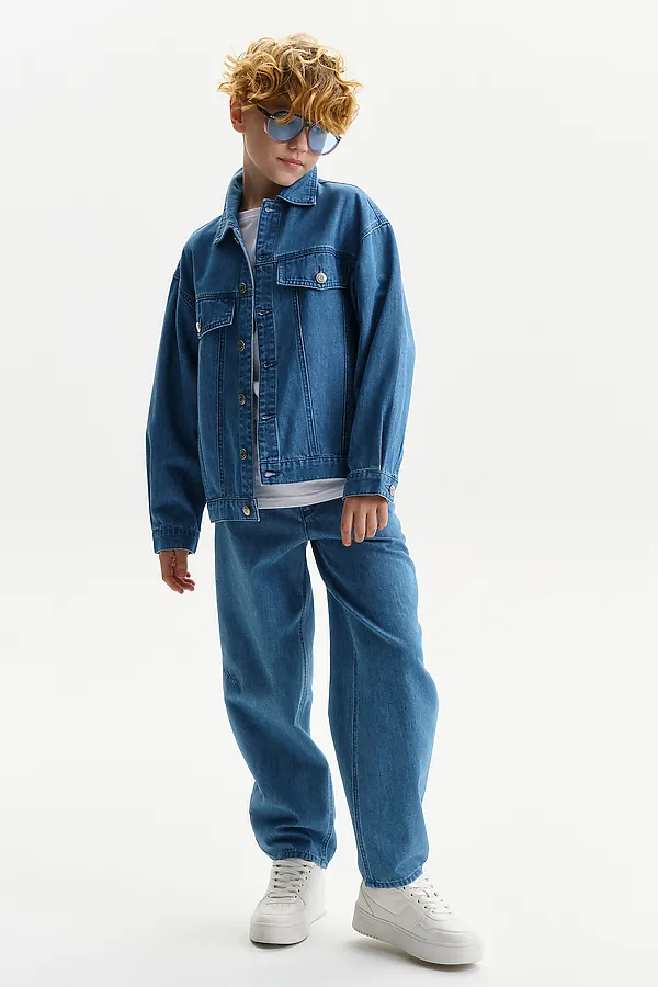 Куртка PELICAN, джинс - фото 2