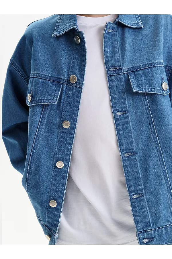 Куртка PELICAN, джинс - фото 2