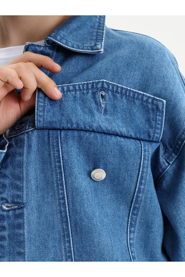 Куртка PELICAN, джинс - фото 2