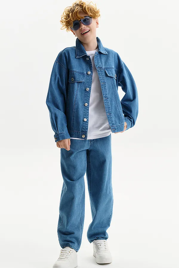 Куртка PELICAN, джинс - фото 2