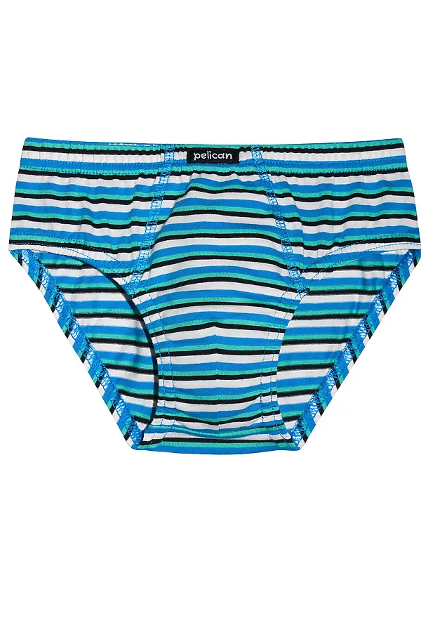 Набор трусов для мальчиков PELICAN, лазурный/ментол/лазурный - фото 2