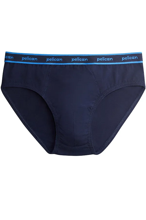 Набор трусов для мальчиков PELICAN, синий/джинс/темно-зеленый - фото 2