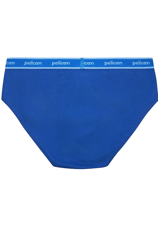 Набор трусов для мальчиков PELICAN, синий/джинс/темно-зеленый - фото 2