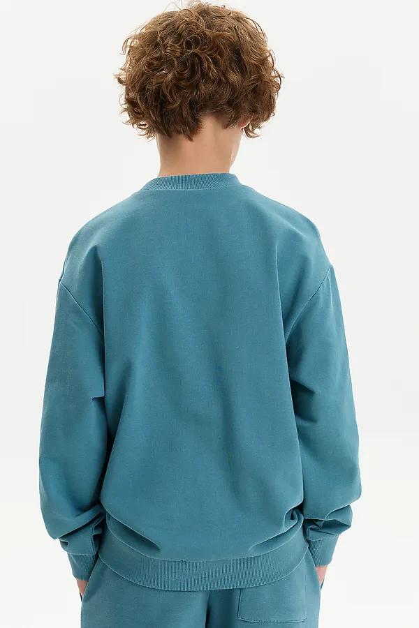 Свитшот PELICAN, джинс - фото 2