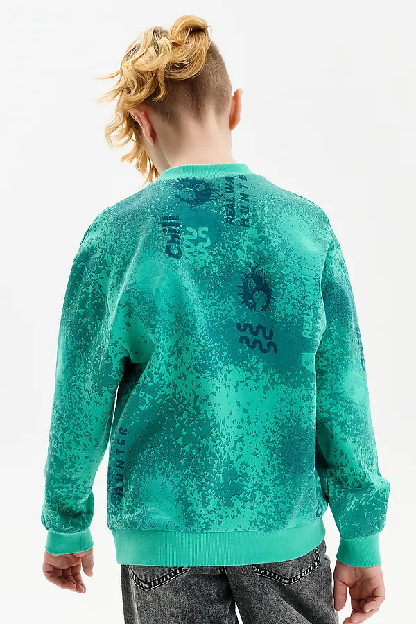 Свитшот PELICAN, ментол - фото 2