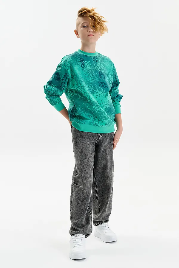 Свитшот PELICAN, ментол - фото 2