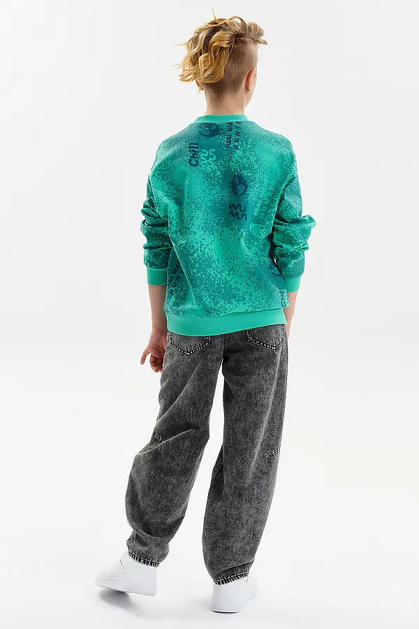 Свитшот PELICAN, ментол - фото 2